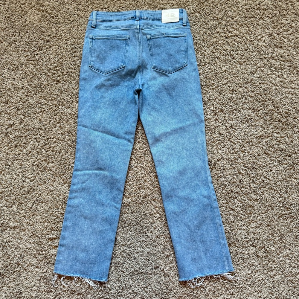 PAIGE cindy raw hem jeans - Picture 5 of 9